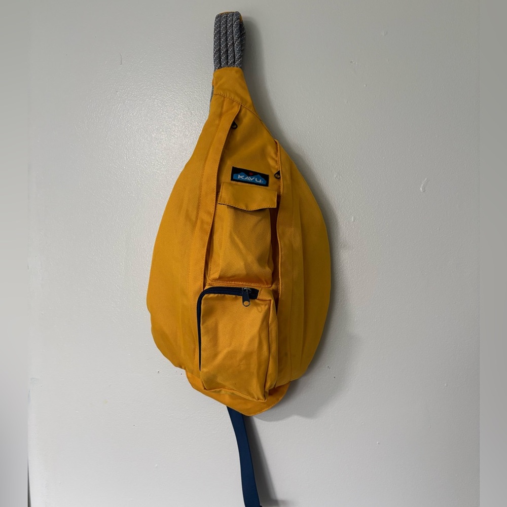 Kavu Mustard Yellow Belt Bag